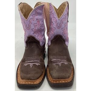 Roper Toddler Boots Size 8 Side Zipper